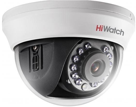 2MP, HDTVI, 2.8mm, IR dome, HiWatch DS-T201